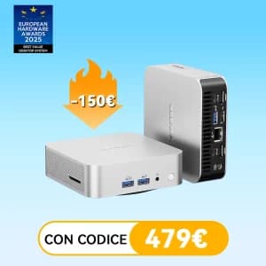 A6 Mini PC con AMD Ryzen™ 7-6800