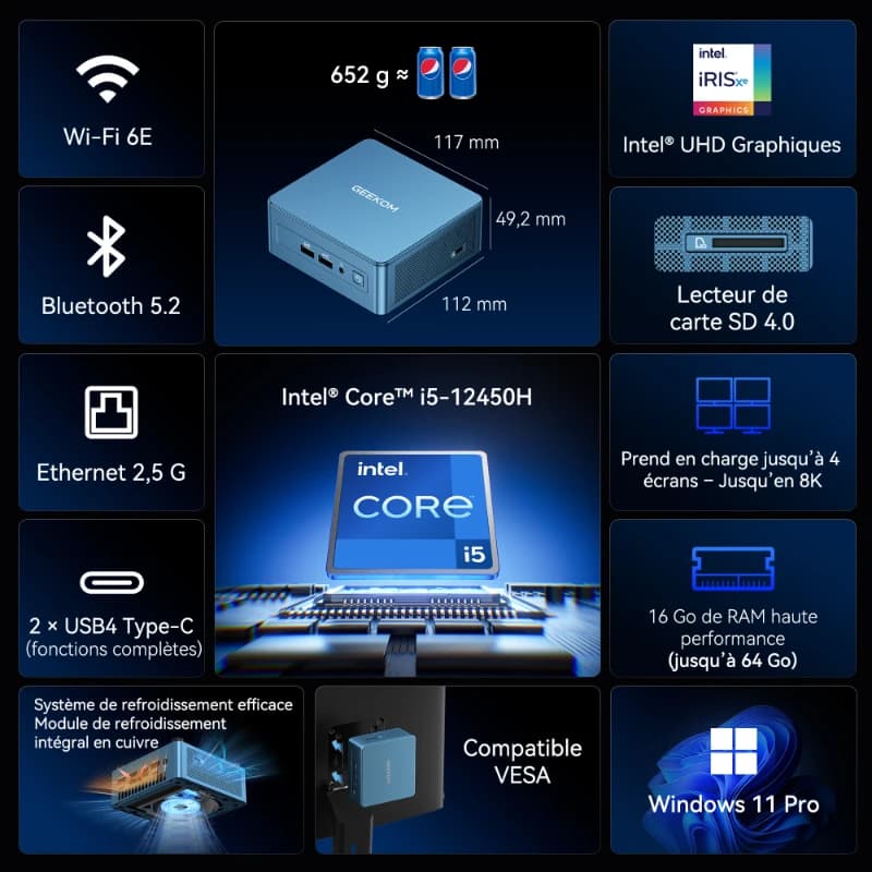 GEEKOM IT12 i5 12450H