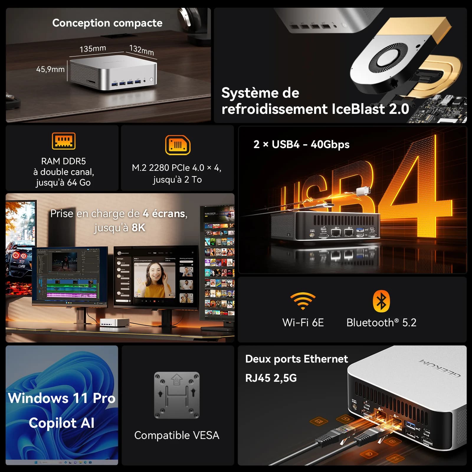 GEEKOM A8 Max Mini PC