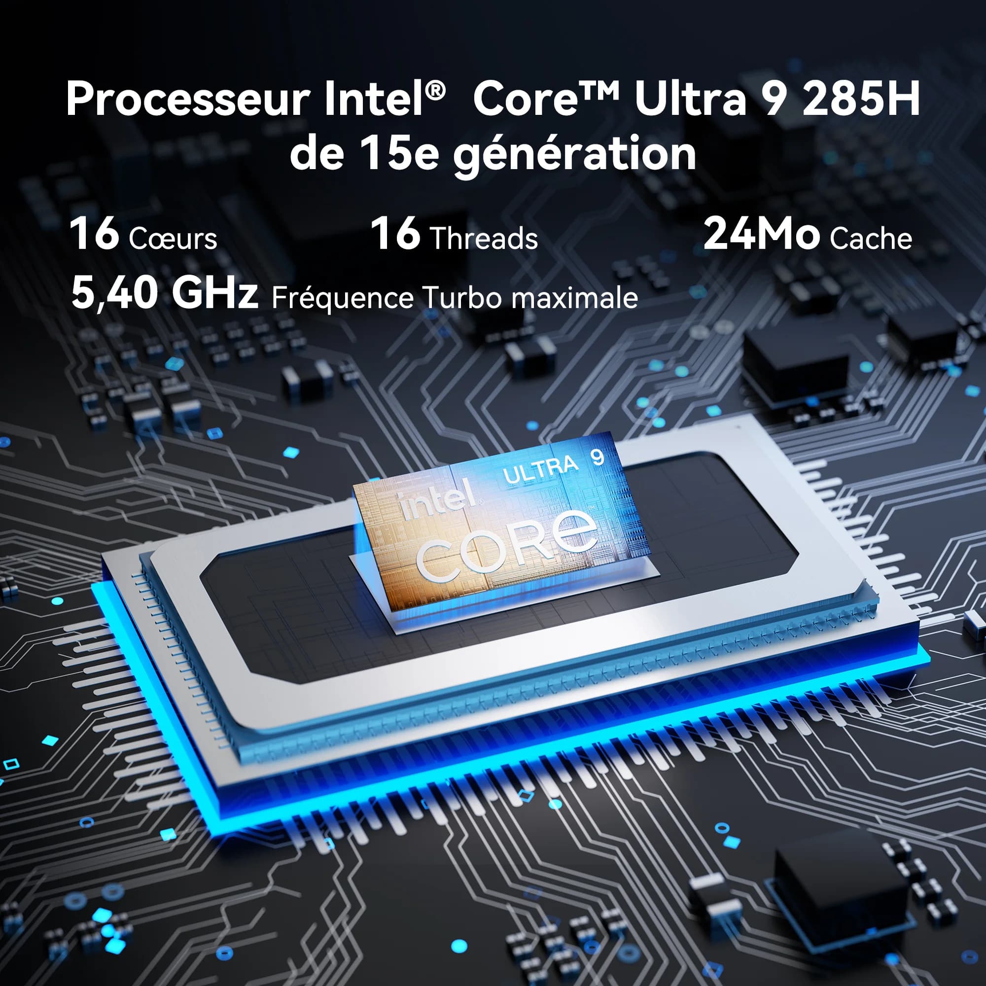 Processeur Intel Core Ultra 9 285H