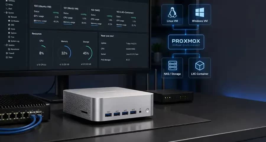 mini pc pour proxmox