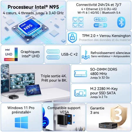 GEEKOM ix12 Mini pc fanless
