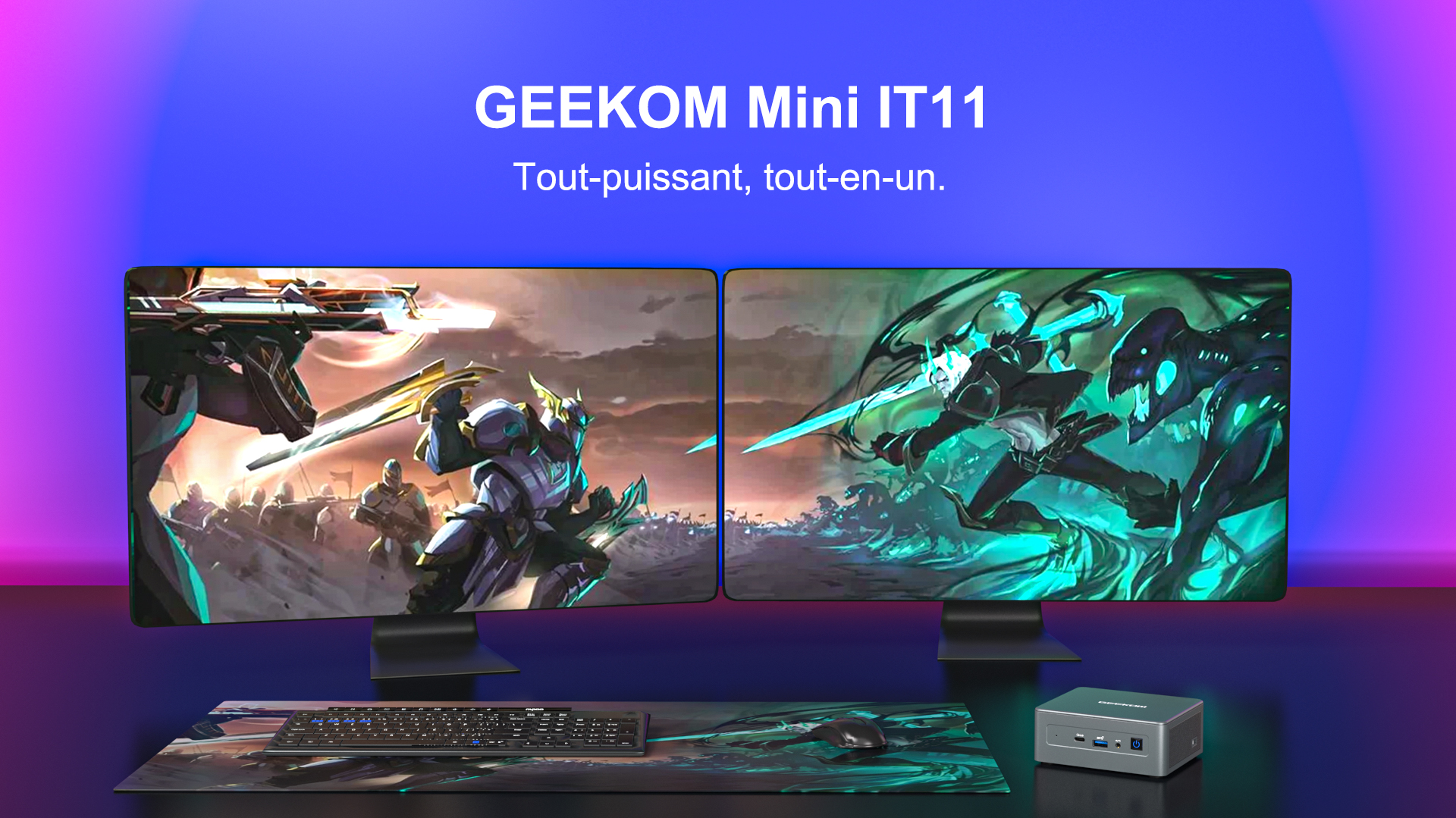 GEEKOM Mini IT11-Tout-puissant, tout-en-un.