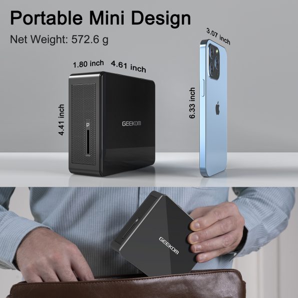 GEEKOM Mini IT8 petit et portable