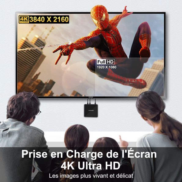 Prise en Charge de l'Écran 4K Ultra HD