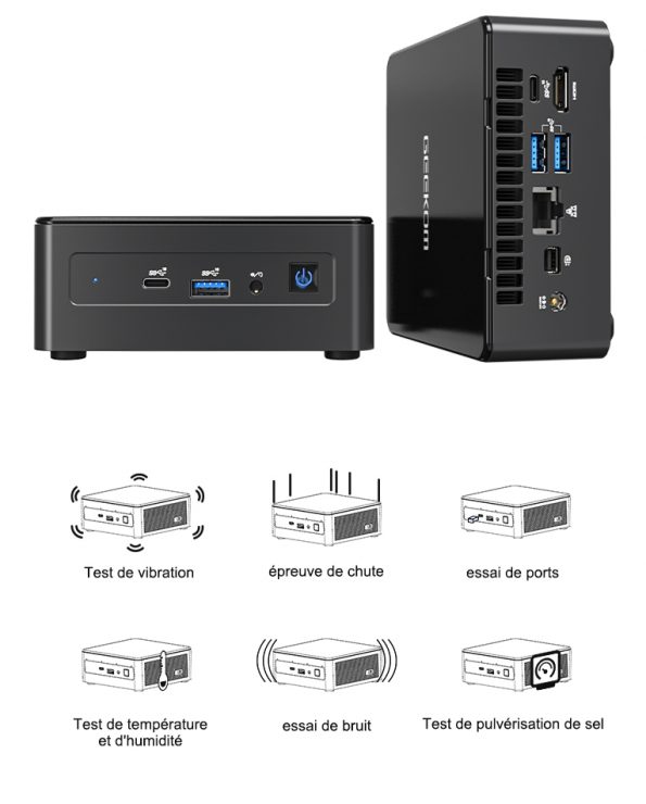 GEEKOM MiniPC Mini IT8 SE Les tests