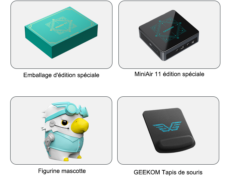 MiniAir 11 Édition Spéciale avec des accessoires et cadeaux exclusifs