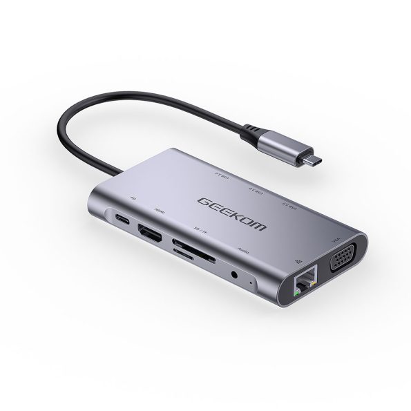 GEEKOM Hub USB C 10 en 1