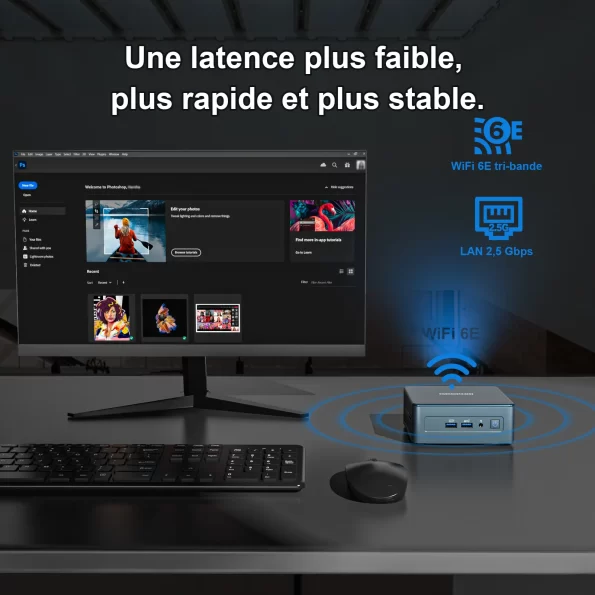 GEEKOM Mini PC Mini IT12 Wifi 6E