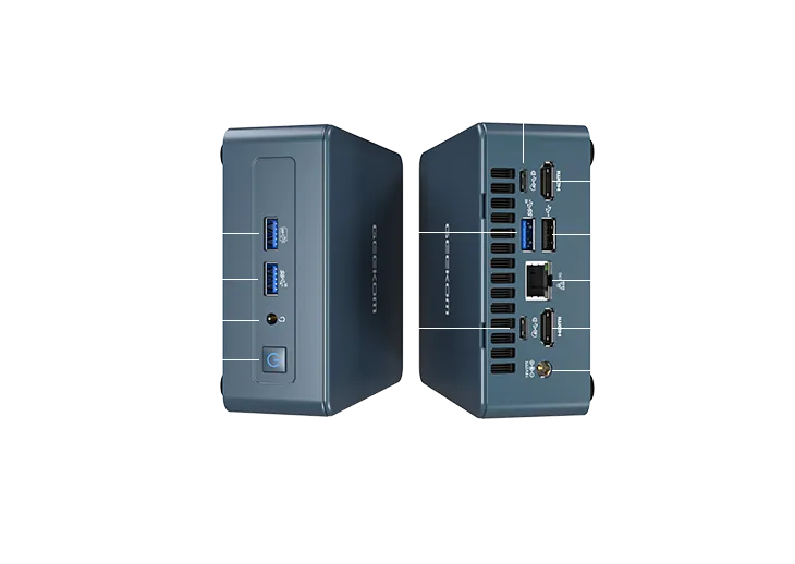 GEEKOM MINI PC IT12 Les fentes