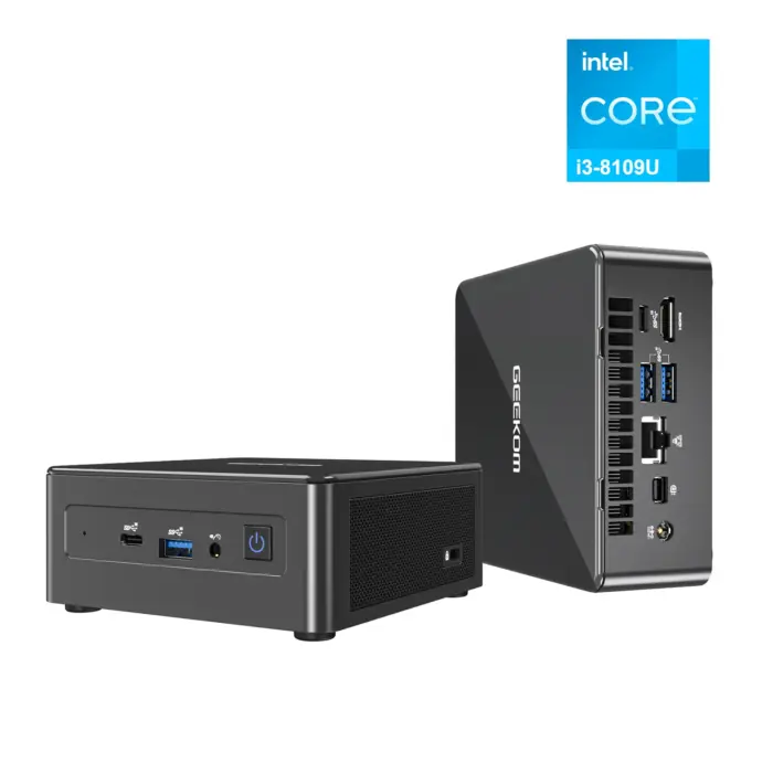 Mini IT8 SE GEEKOM Mini PC i3-8109U (1)