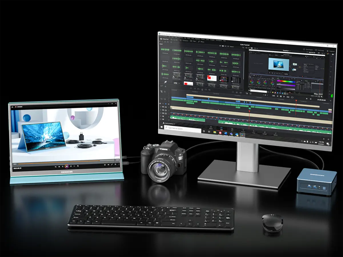 GEEKOM PM16 Moniteur portable