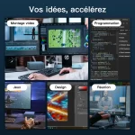 GEEKOM Mini IT13 Mini-PC avec Intel Core i9/i7/i5 de 13ème Génération