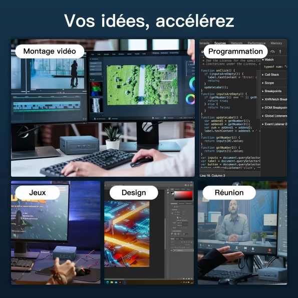 GEEKOM Mini IT13 utilisation