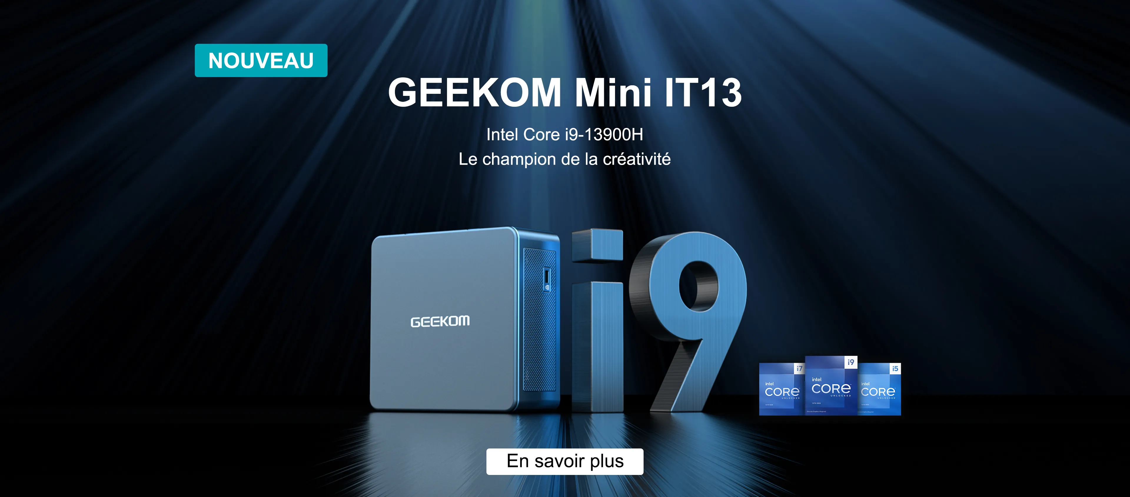 GEEKOM Mini PC Mini IT13 i9-13900H