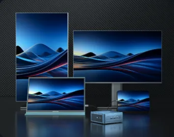 GEEKOM Mini IT13 Mini PC Prise en charge des écrans 8K et quadruples