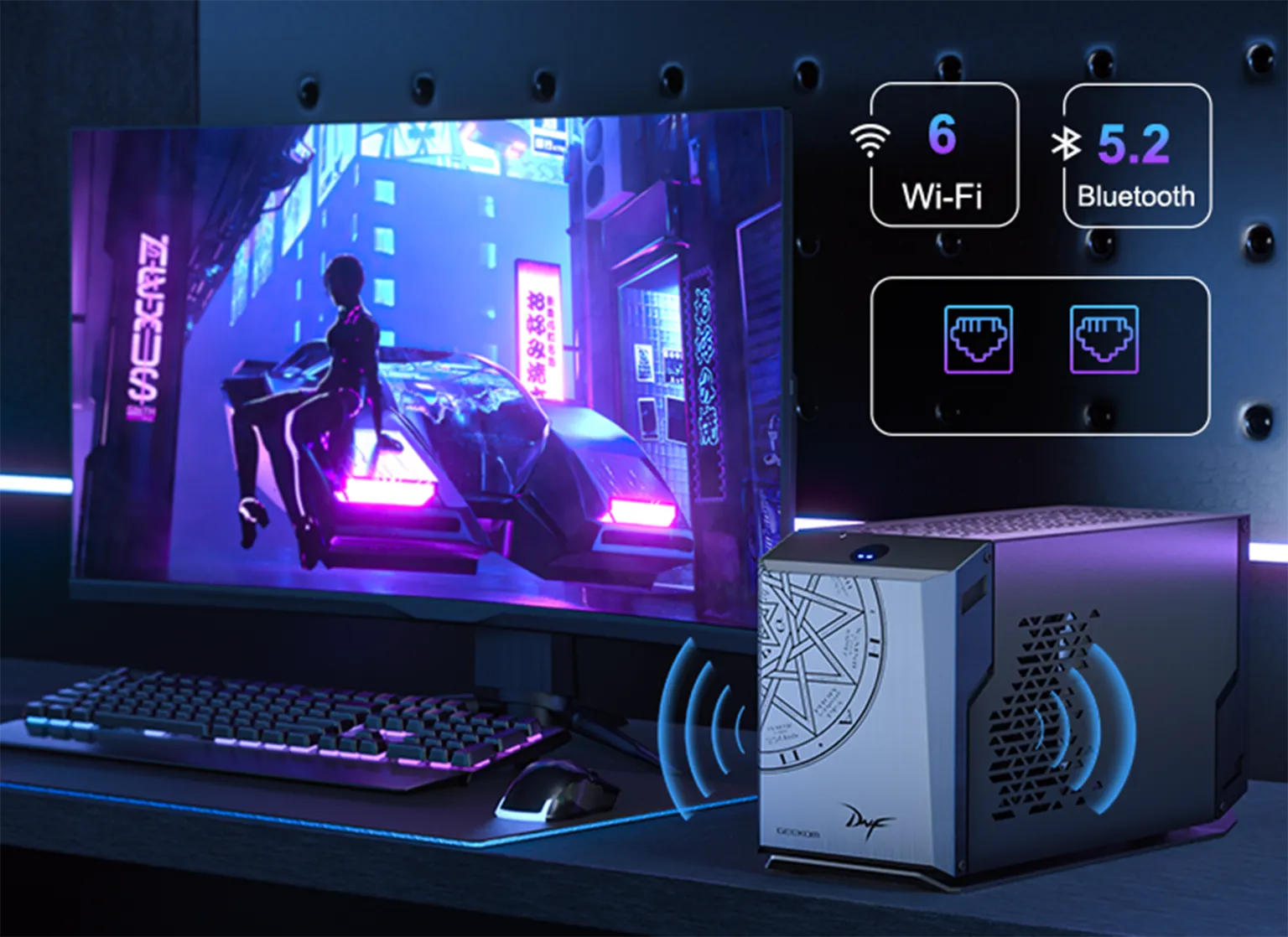 GEEKOM MINI PC MINI FUN9 2 lan