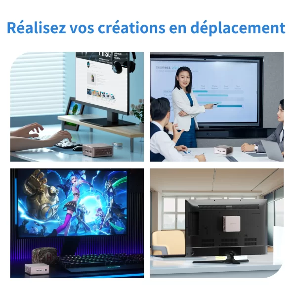 AMD CPU Mini PC GEEKOM A5 utilisation
