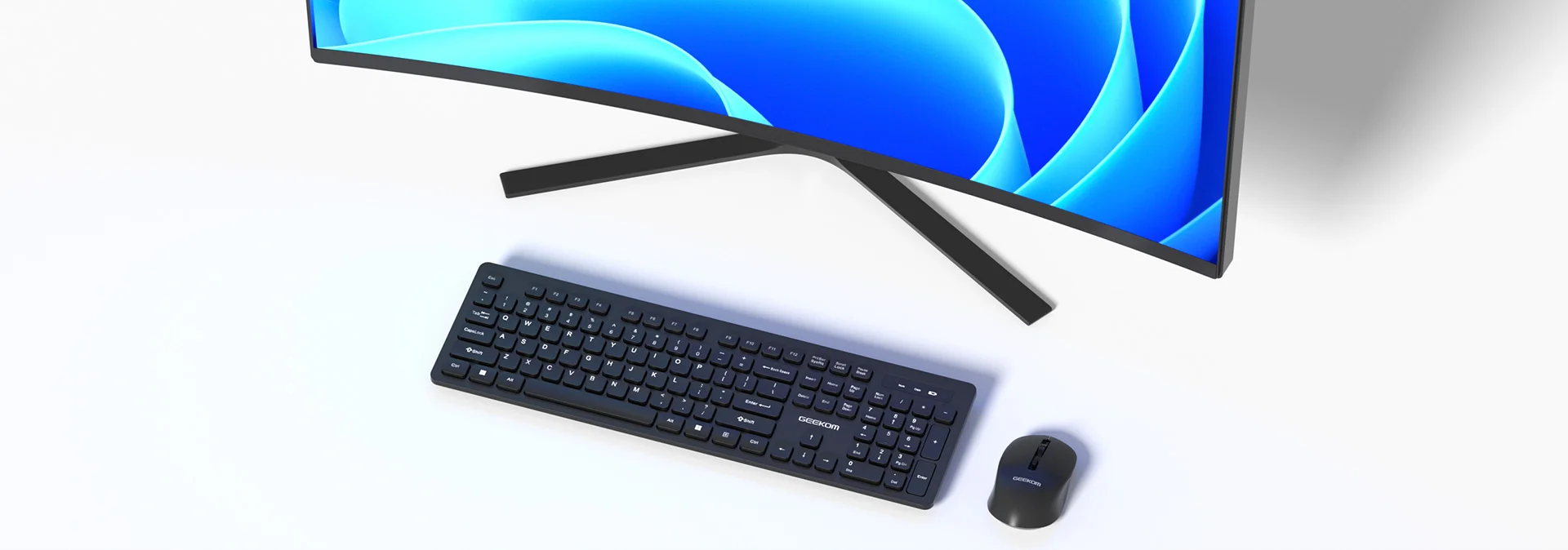 GEEKOM KM1 Combo clavier et souris sans fil