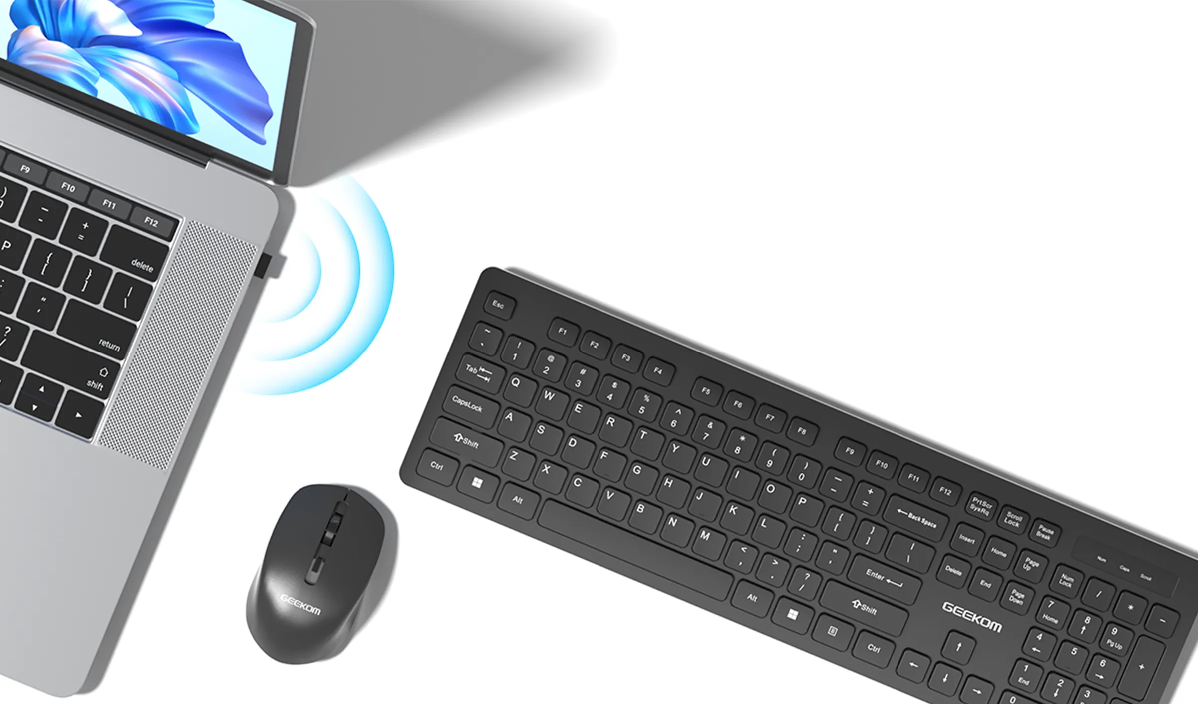 clavier et souris sans fil KM Combo1 de GEEKOM