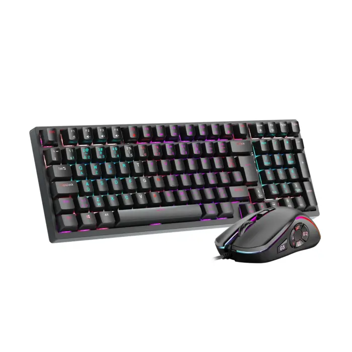 GEEKOM GKM disposition AZERTY