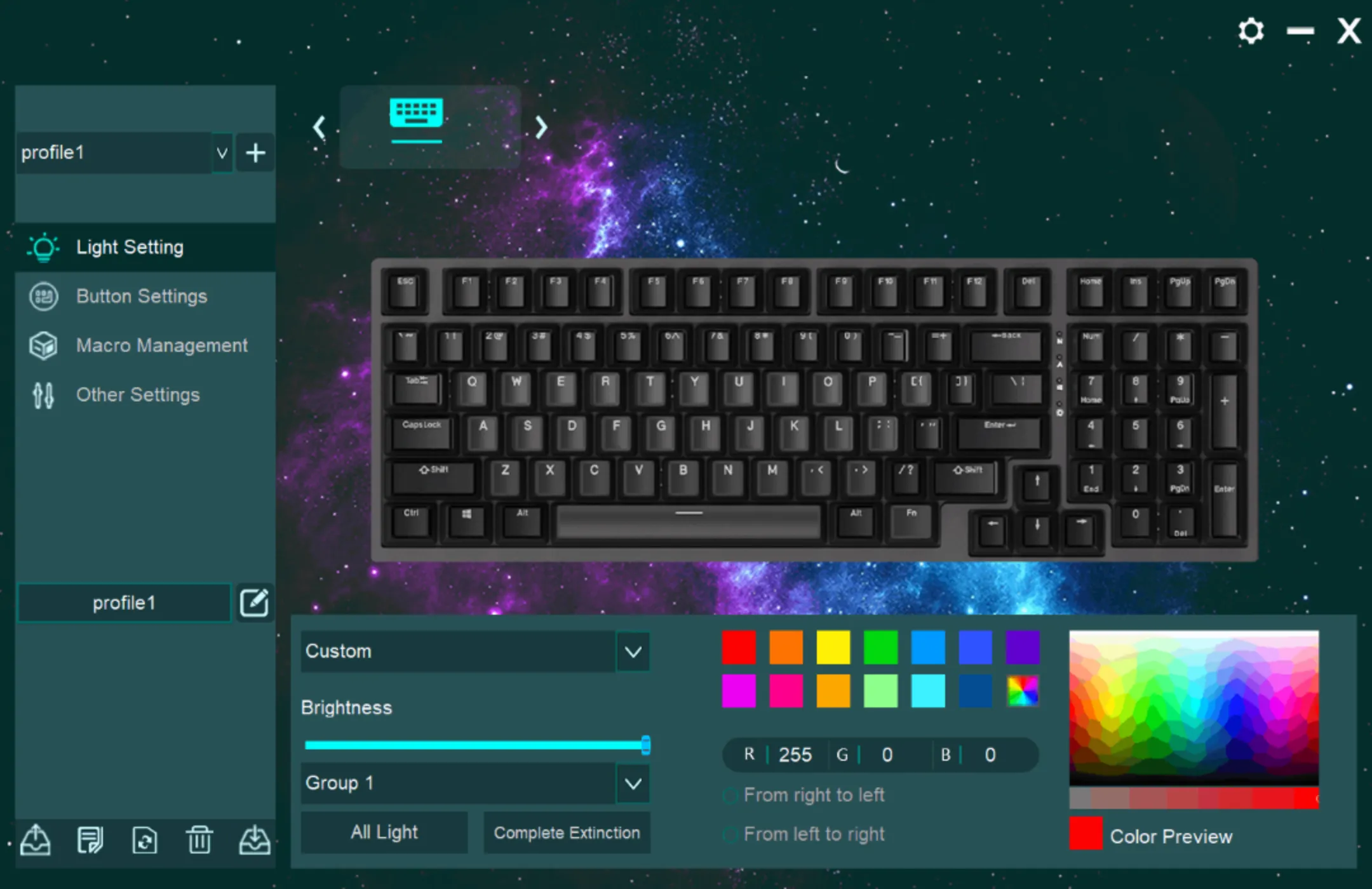 GEEKOM GKM Combo clavier et souris de jeux