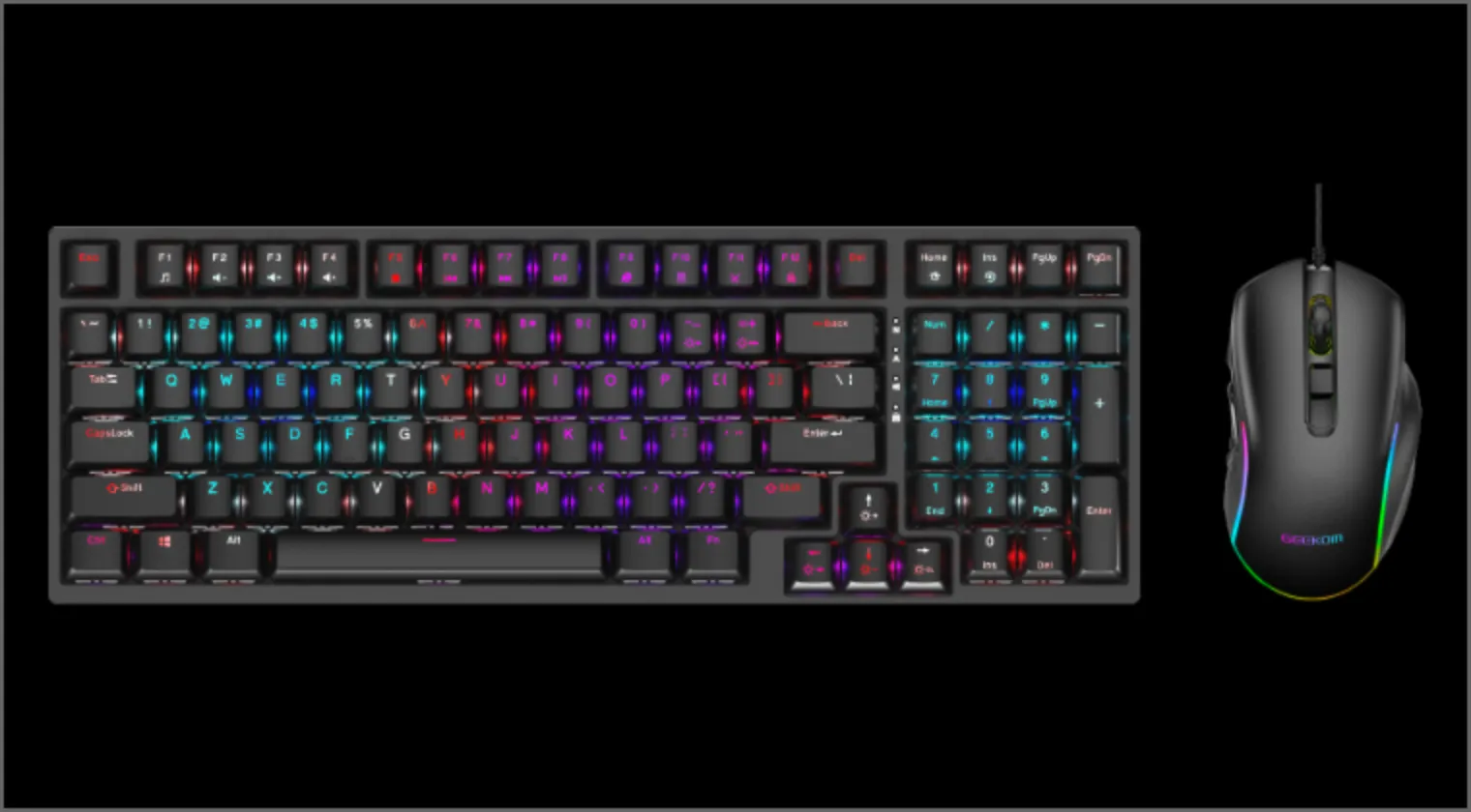 GEEKOM GKM Combo clavier et souris de jeux