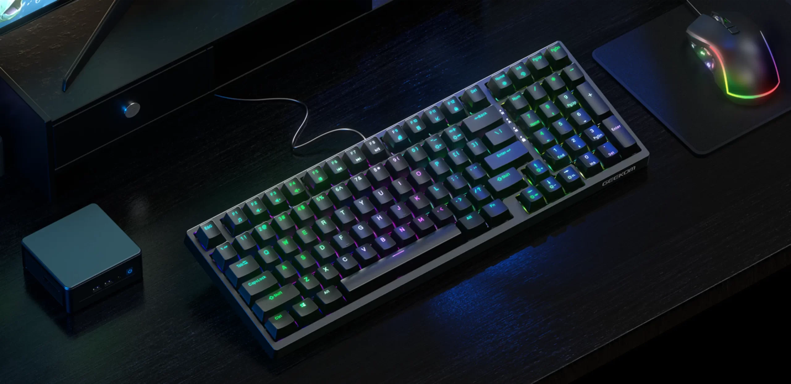 GEEKOM GKM Combo clavier et souris de jeux