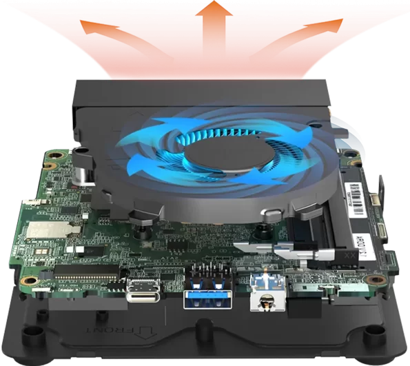 GEEKOM Mini Air 12 le ventilateur
