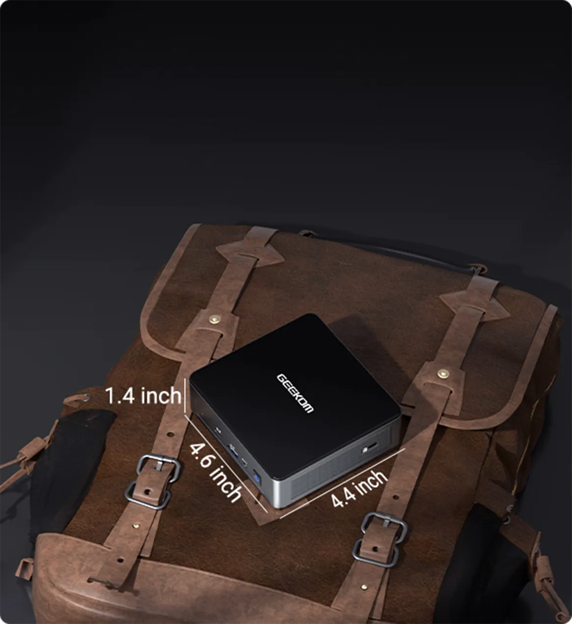 GEEKOM Mini Air 12 la taille