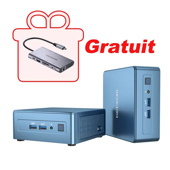 【Cadeau à durée limitée du Black Friday】GEEKOM Mini IT13 Mini-PC avec Intel Core i7 de 13ème Génération