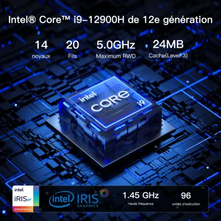 Intel® Core™ i9-12900H 12e génération