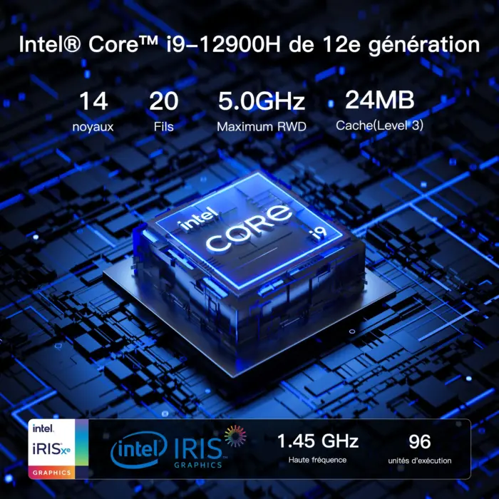 Intel® Core™ i9-12900H 12e génération
