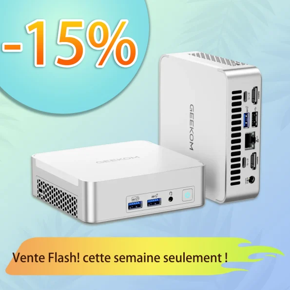 GEEKOM XT12 Pro Mini PC avec Intel® Core™ i9-12900HK de 12e génération