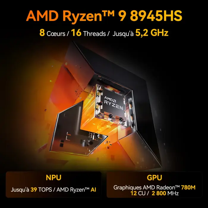 geekom mini pc amd ryzen 9 8945HS