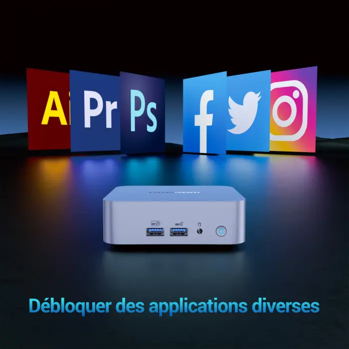 Applications prises en charge par GEEKOM GT12 Pro Mini PC avec Intel® Core™ i9/i7 de 12e génération