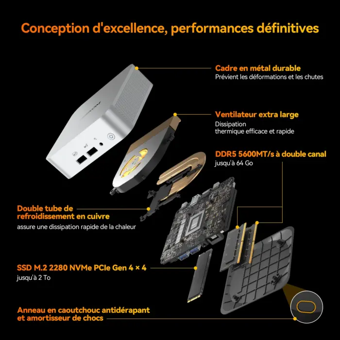 geekom mini pc amd ryzen 9 8945HS