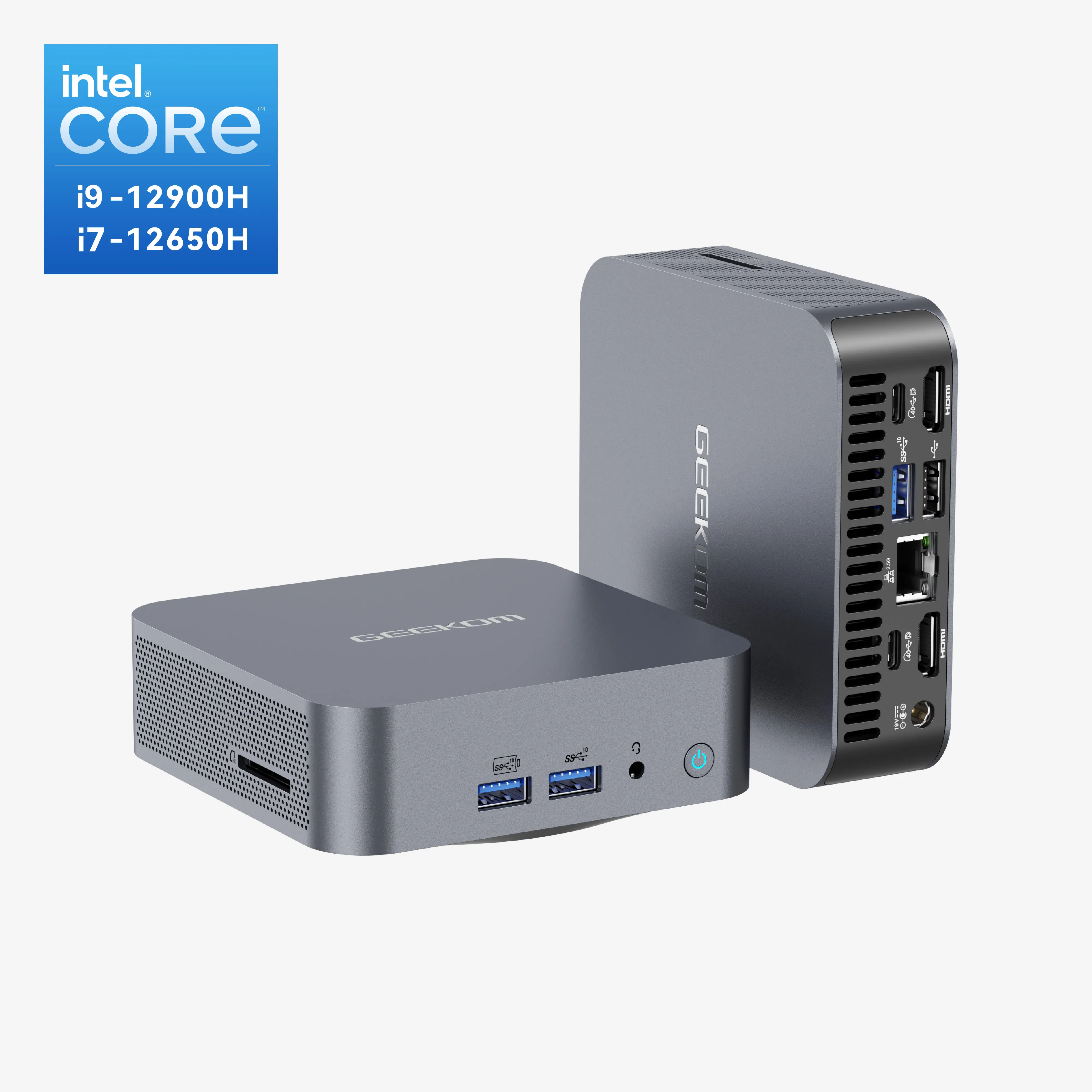 GEEKOM GT12 Pro Mini PC avec Intel® Core™ i9/i7 de 12e génération