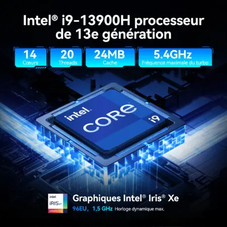 Intel® i9 13900H processeur de 13e génération