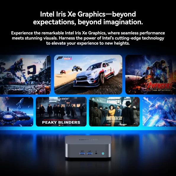 Carte graphique Intel Iris Xe