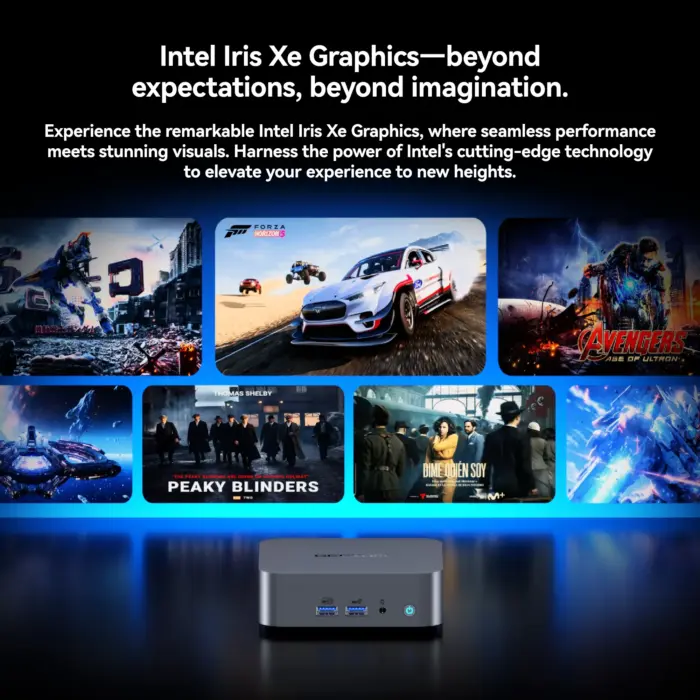 Carte graphique Intel Iris Xe
