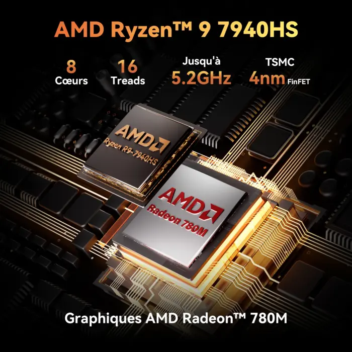 GEEKOM AE7 Mini PC AMD Ryzen™ 9