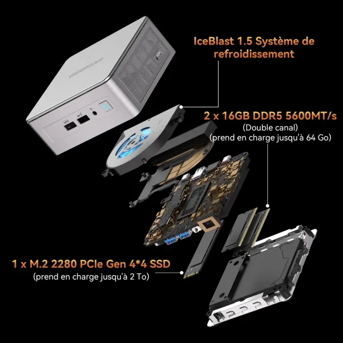 GEEKOM AE7 Mini PC AMD Ryzen™ 9