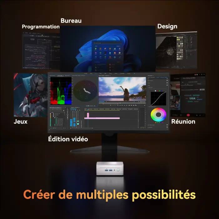 GEEKOM AE7 Mini PC AMD Ryzen™ 9