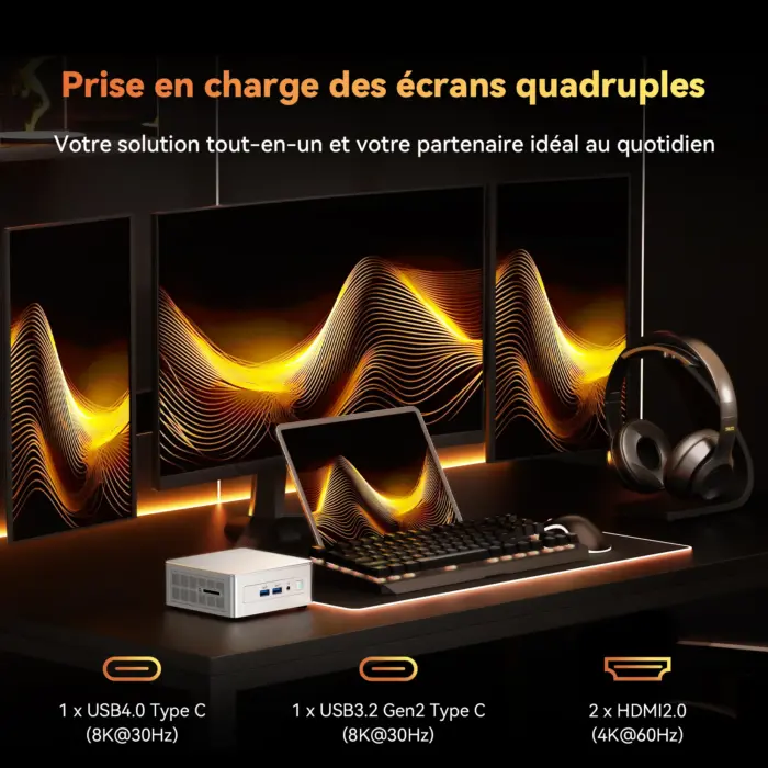 GEEKOM AE7 Mini PC AMD Ryzen™ 9