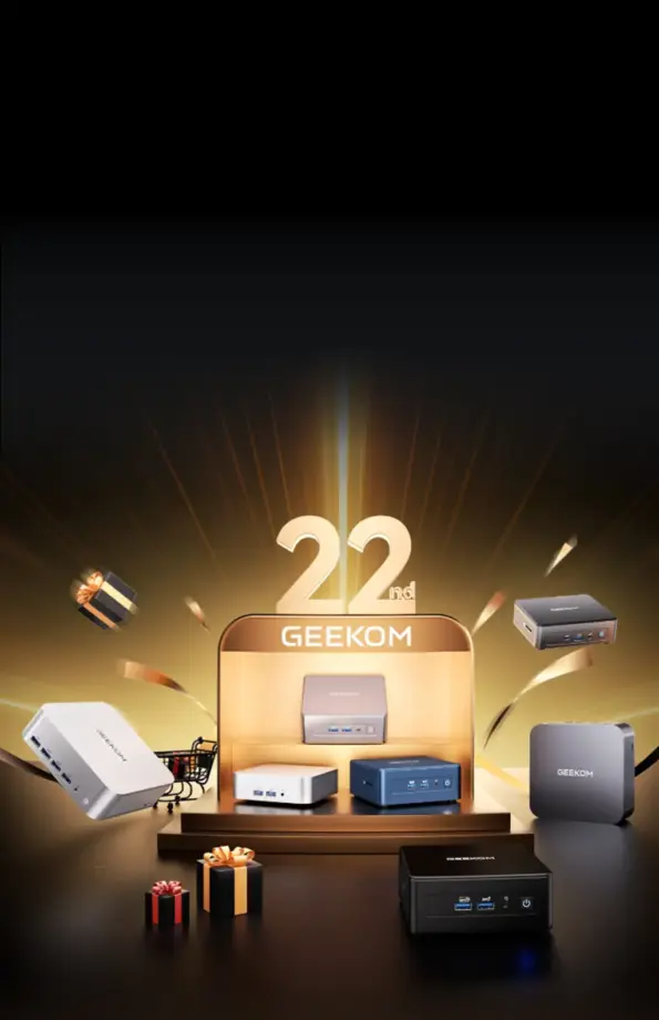 GEEKOM 22e anniversaire