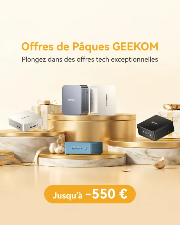 Offres de Pâques GEEKOM