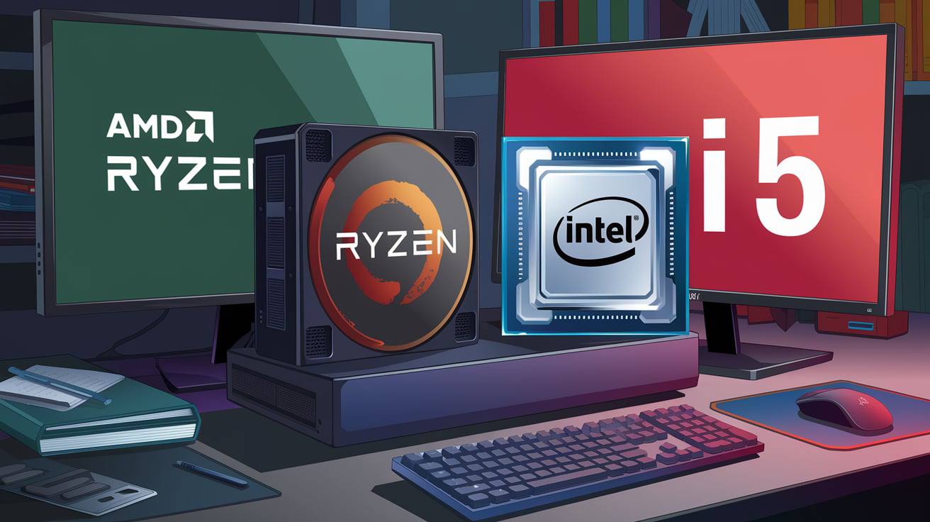 AMD Ryzen 5 vs Intel i5