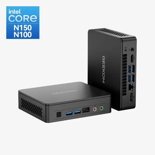 GEEKOM Air12 Lite Mini PC avec Intel® N150 ou N100 de 12e Génération