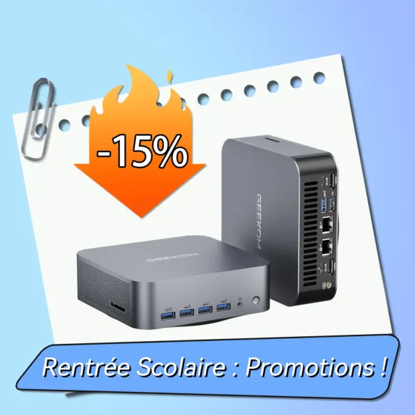 GEEKOM GT1 Mega Mini PC avec Intel® Core™ Ultra 9 185H / Ultra 5 125H